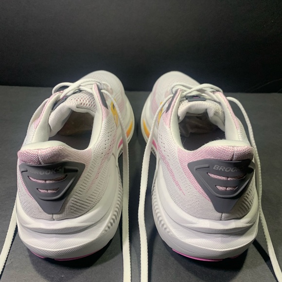 Brooks Ghost 17 Women’s Gray Pink Running Walking Sneakers Size- 11 - Picture 4 of 12